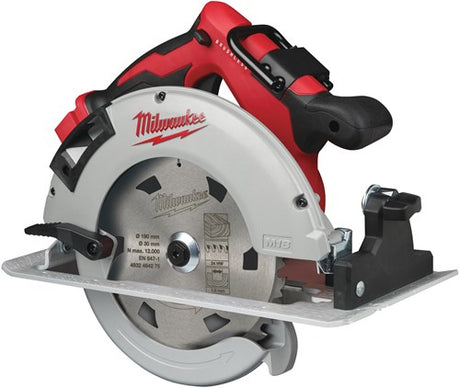 Milwaukee m18 blcs66-0x koolborstelloze 66 mm cirkelzaagmachine voor hout en kunststof | zonder accu's en lader - 4933464589