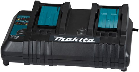 Makita dc18sh oplader til samtidig opladning af 2 batterier - duo oplader - dc18sh