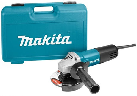 Makita 9558hnrgk 230 v vinkelsliber 125 mm i kuffert - 9558hnrgk