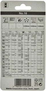 Makita tilbehør stiksavklinge no16 - a-85830
