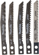Makita tilbehør stiksavklinge assorteret - a-86882