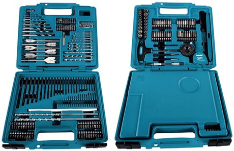 Makita tilbehør 212-delt boresæt e-06270 - e-06270