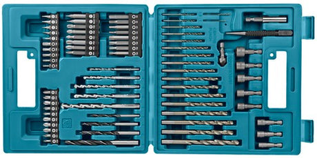 Makita tilbehør 75-delt bore- og skruetrækkerbitssæt - b-49373