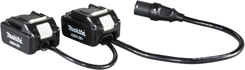 Makita tilbehør adapter 2x18 v>pdc01 - 191j51-5 191j51-5