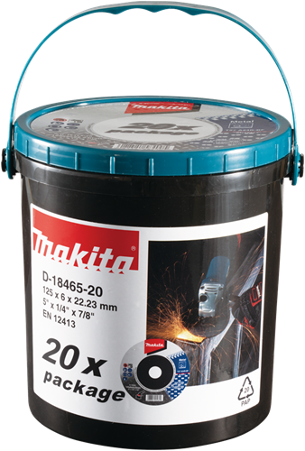 Makita tilbehør afgratningsskive stål - d-18465-20 d-18465-20