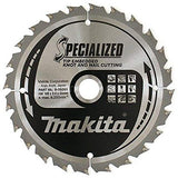 Makita tilbehør Makita B-33093 rundsavklinge træ (knudesøm) | specialiseret | 165x20mm | 24 tænder