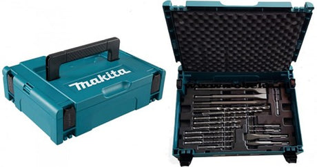 Makita tilbehør b-52059 17-delt SDS-plus boremejselsæt i mbox 1 - b-52059