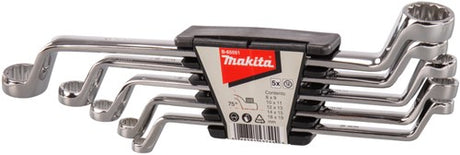 Makita tilbehør b-65551 | ringnøglesæt | 5-delt - b-65551