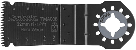 Makita tilbehør bi-metal dyksav med afrundet skær og japanske tænder tma033 i32 bim hh gz - b-39241