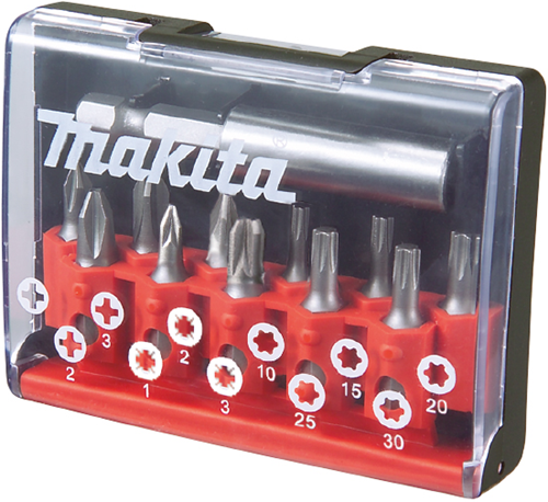 Makita tilbehør bitsæt | 12-delt - d-31083