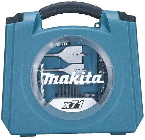 Makita tilbehør Makita D-42014 bore- og skruebitssæt 50 dele i kuffert