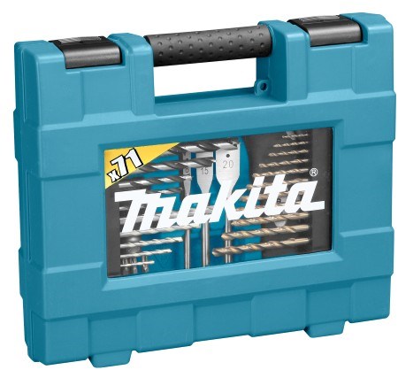 Makita tilbehør boresæt 71 dele - d-33691