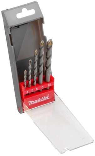 Makita tilbehør betonboresæt 5-delt - d-05175