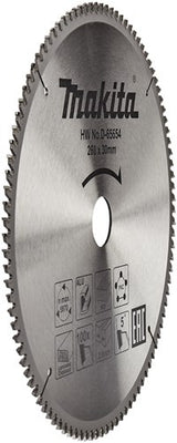 Makita tilbehør d-65654 krydssavklinge | forskellige materialer | 260x30x2,6 | 100t | 5g - d-65654