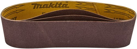 Makita tilbehør d-67181 | slibebånd | rød k120 | 76x610 | 3 stk - d-67181