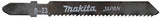 Makita tilbehør stiksavklinge b23 - t118b | 5 styk - a-85743