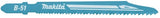 Makita tilbehør stiksavklinge hss metal 100mm t123x | 5 stk - b-06476