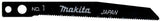 Makita tilbehør stiksavklinge no1 - a-85802