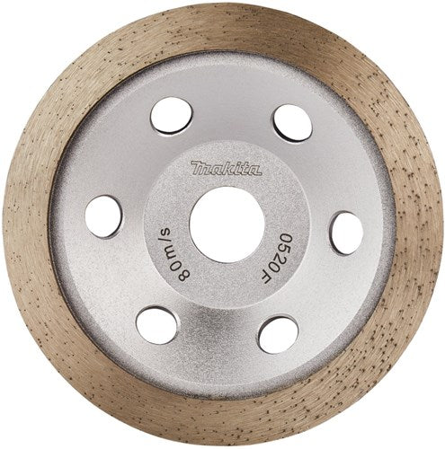 Makita tilbehør diamant kop hjul | 125 mm | meget fint | solidt dæk - d-41464 d-41464