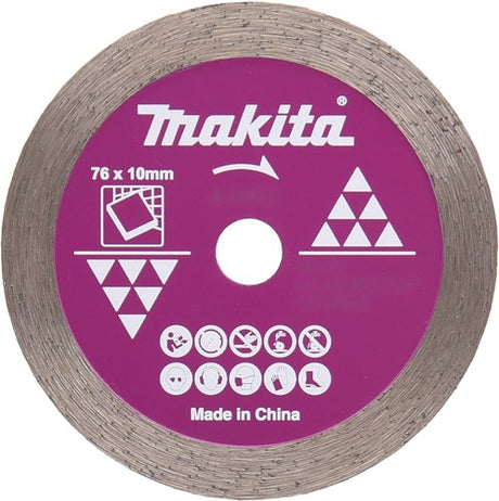 Makita tilbehør diamantskive 76x10x1,4mm - d-77263