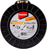 Makita tilbehør Makita e-01812 klippelinje 2,4x225m orange