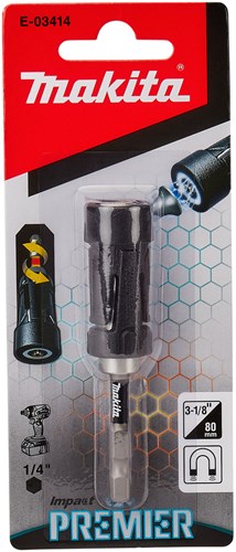 Imp Makita tilbehør e-03414 | bit holder | 1 4 x79 mm | magboost | xtt act premiere - e-03414