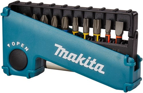 Makita tilbehør e-03573 | slagskruetrækker bit sæt | 11 dele | xtt indvirkning premierminister b-30754 - e-03573