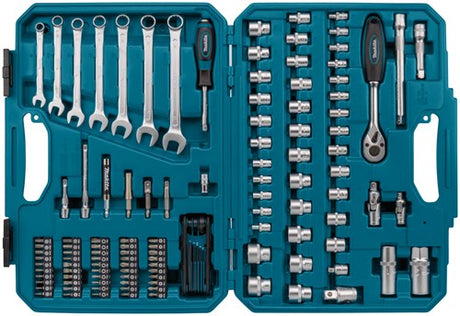 Makita tilbehør e-06616 | værktøjssæt | kuffert | 120 stk - e-06616