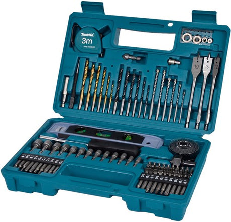 Makita tilbehør e-10730 | bore- og skruetrækker bit sæt | 102 stk i etui - e-10730