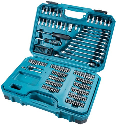 Makita tilbehør e-10883 | værktøjssæt | kuffert | 221 styk - e-10883