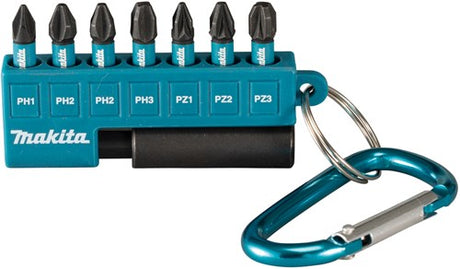 Imp Makita tilbehør e-11994 slagdrev bit sæt | 8-delt | 25 mm | x act sort - e-11994