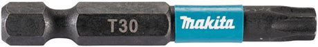Imp Makita tilbehør e-12675 slagdrev bit | t30x50mm | x actblack | 10 stk - e-12675