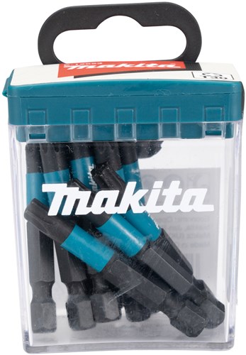 Imp Makita tilbehør e-12675 slagdrev bit | t30x50mm | x actblack | 10 stk - e-12675