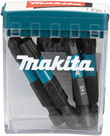 Makita tilbehør e-12681 slagdrev bit | t40x50mm | x slag sort | 10 stk - e-12681