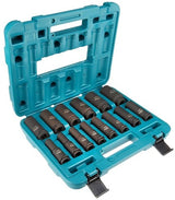Makita tilbehør e-16586 | stødstiksæt | imp 1 2 | 14 stk - e-16586