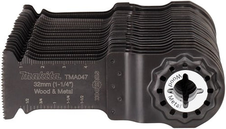 Makita tilbehør dyksavklinge 32 mm træmetal (20 stk) - b-64814-20 - b-64814-20