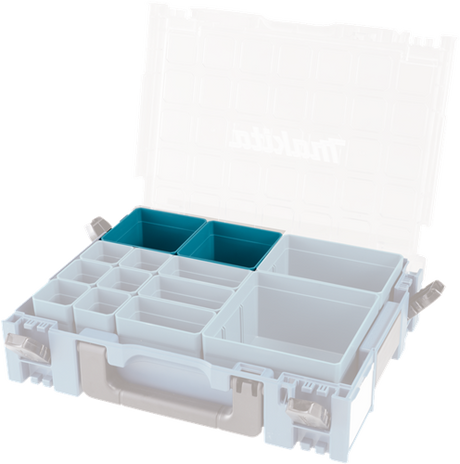 Makita tilbehør indsatsboks 100x100mm mbox organizer - 191x95-9 - 191x95-9