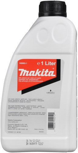 Makita tilbehør motorsavsolie 1ltr - 195093-1 - 195093-1