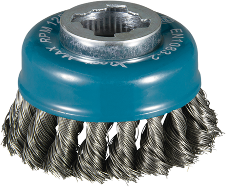 Makita tilbehør kopbørste 80 mm x-lås - d-73374 - d-73374