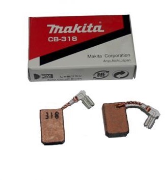 Makita tilbehør kulbørstesæt CB-318 A - 191978-9