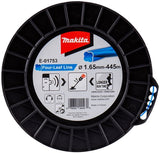 Makita tilbehør Makita klippelinje firebladet blå 445 m ø 1,65 mm - e-01753
