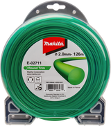 Makita tilbehør klippelinje 2,0x126m rund - e-02711 - e-02711