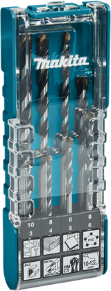 Makita tilbehør multiboresæt 8-delt - e-15855 - e-15855