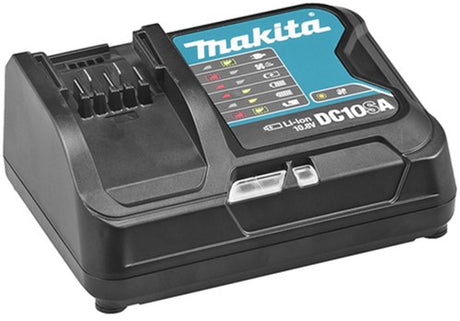 Makita tilbehørsoplader DC10SA - til opladning af 10,8 V glidende batterier. - 197355-3
