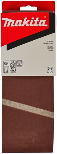 Makita tilbehør p-36946 | slibebånd | 610x100 | k240 - p-36946
