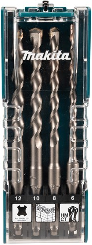 Makita tilbehør p2s betonboresæt | sds-plus | 4-delt - d-74756
