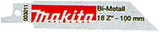 Makita tilbehør frem- og tilbagegående savklinge 3011 - s522ef - p-04874