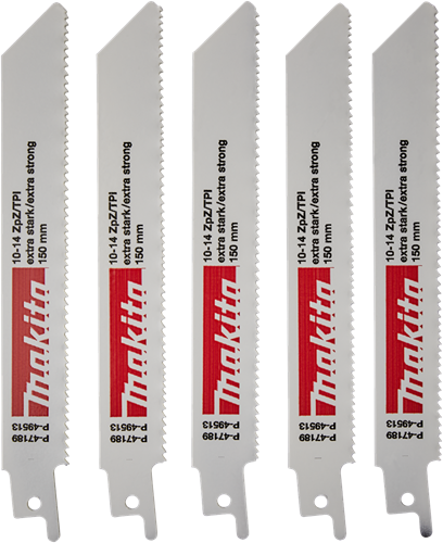 Makita tilbehør frem- og tilbagegående savklinge træstål 150 mm - p-49513 - p-49513