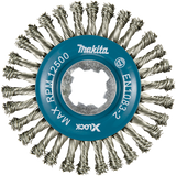 Makita tilbehør rund børste 115mm x-lock rustfrit stål - d-73368 d-73368