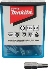 Makita tilbehør skruebit t25x25mm - b-24658 b-24658
